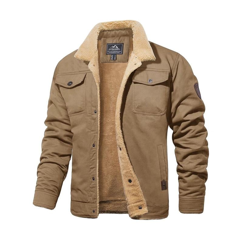 💞Men's Winter Jacket Sherpa Lined