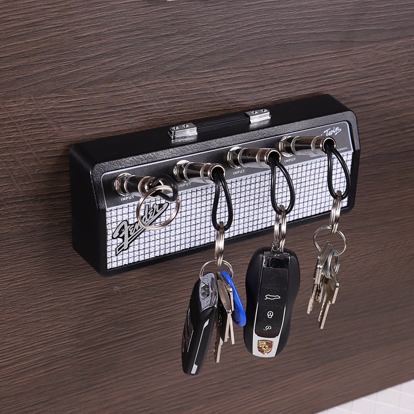 aakip™-⏰ 🎸🔑Musical Jack Rack Key Holder-Guitarist's Key Organizer