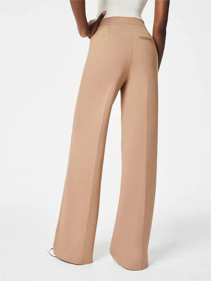 Tummy Control Button Wide Leg Pant(BUY 2 FREE SHIPPING)