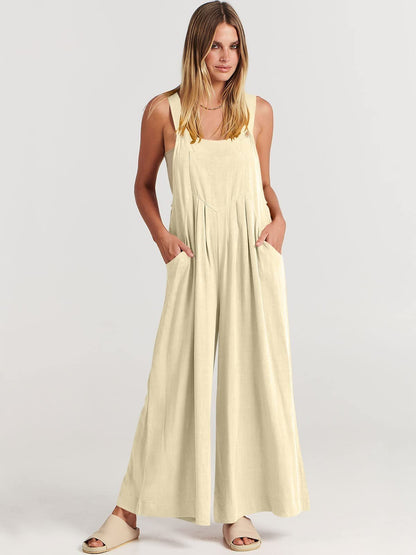 aakip™-Plus Size Wide Leg Overalls Jumpsuit (Buy 2 Free Shipping)