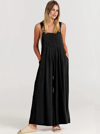 aakip™-Plus Size Wide Leg Overalls Jumpsuit (Buy 2 Free Shipping)