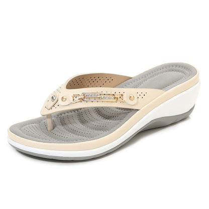 aakip™-Women's Arch Support Soft Cushion Flip Flops Thong Sandals Slippers