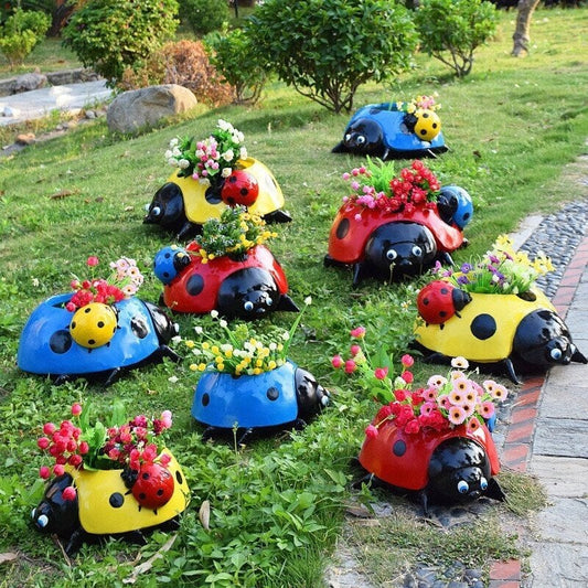 aakip™-HOT Sale 49% OFF - Cute Ladybug flower pot