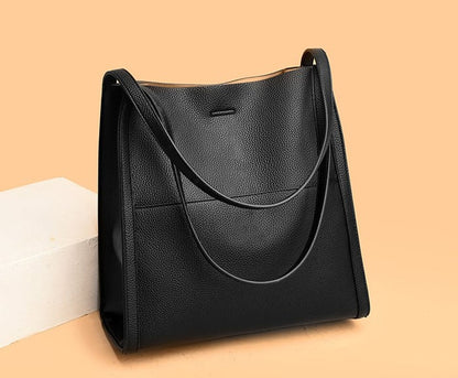 aakip™-⏰ Promotion 49% OFF⏰Solid color genuine leather shoulder bag