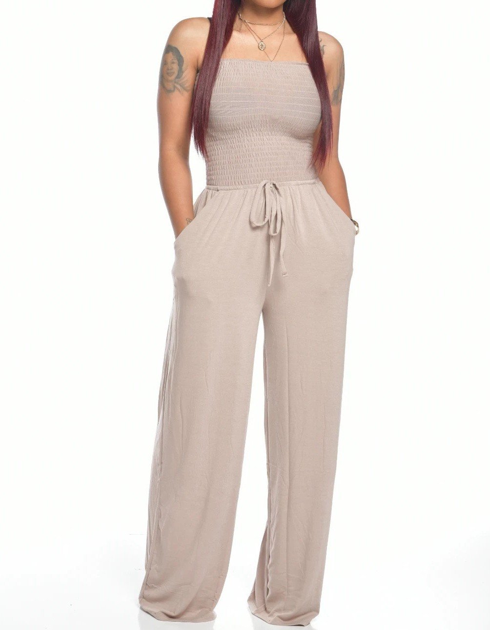 aakip™-(🎁2024 New Year Hot Sale🎁)❤️Newest Strapless Waist Jumpsuit❤️