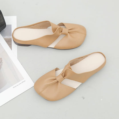 aakip™-🎊 Hot Sale👣Cut Out Design Flat Mules