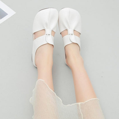 aakip™-🎊 Hot Sale👣Cut Out Design Flat Mules