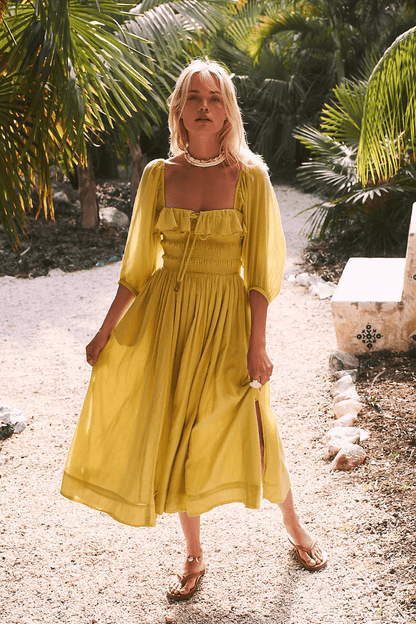 aakip™-Sunset Oasis Dress
