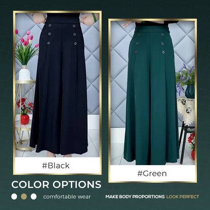 aakip™-🔥 49% OFF - [Comfort and Slim] Stylish Pleated Wide-leg Pants