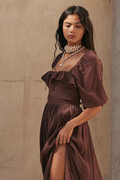 aakip™-Sunset Oasis Dress
