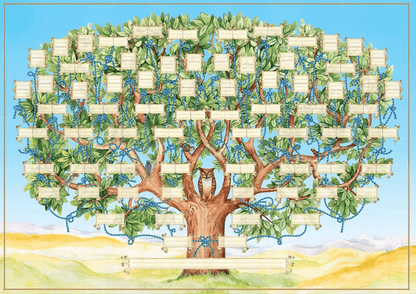 aakip™-🔥Hot Sale 49% Off-Family Tree Chart Diy Gift