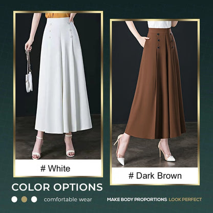 aakip™-🔥 49% OFF - [Comfort and Slim] Stylish Pleated Wide-leg Pants