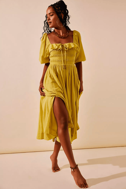 aakip™-Sunset Oasis Dress