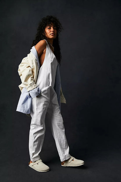 aakip™- 50% OFF🔥Denim Jumpsuit With Pockets