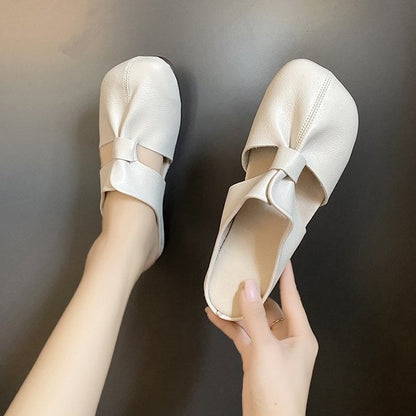 aakip™-🎊 Hot Sale👣Cut Out Design Flat Mules