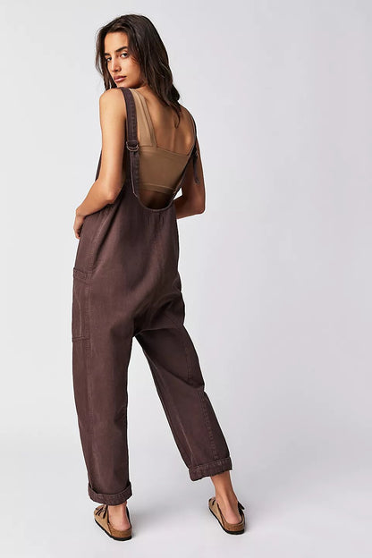 aakip™- 50% OFF🔥Denim Jumpsuit With Pockets