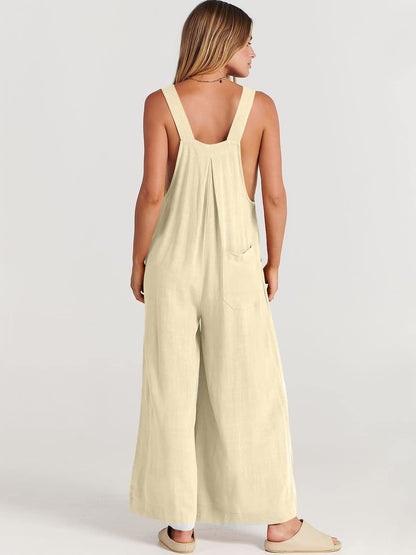 aakip™-Plus Size Wide Leg Overalls Jumpsuit (Buy 2 Free Shipping)