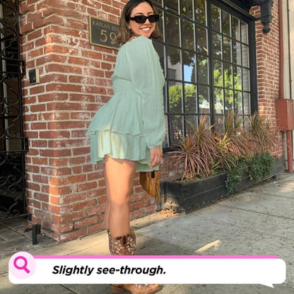aakip™-Solid Off Shoulder Romper Dress