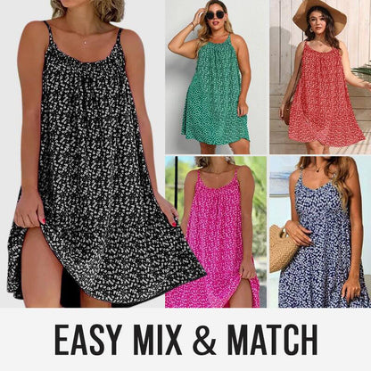 aakip™-Floral Printed Camisole Dress-Buy 3 Free Shipping