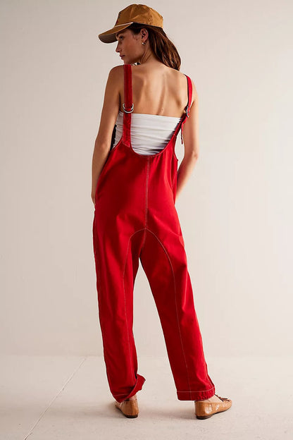 aakip™- 50% OFF🔥Denim Jumpsuit With Pockets