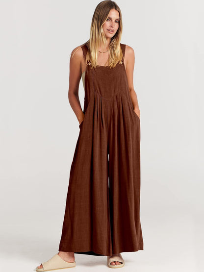 aakip™-Plus Size Wide Leg Overalls Jumpsuit (Buy 2 Free Shipping)