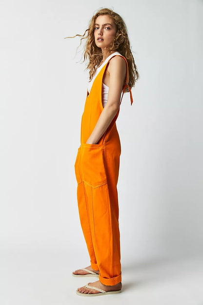 aakip™- 50% OFF🔥Denim Jumpsuit With Pockets