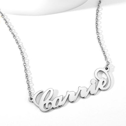 aakip™-Carrie Style Name Necklace  For Her