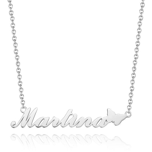 aakip™-Personality Butterfly Name Necklace For Girlfriend