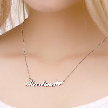 aakip™-Personality Butterfly Name Necklace For Girlfriend