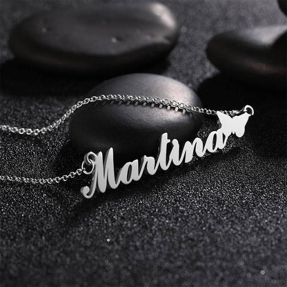 aakip™-Personality Butterfly Name Necklace For Girlfriend