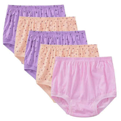 aakip™-High-Waist Ladies Cotton Panties Plus Sizes💥5pcs Only $24.98 Today🔥