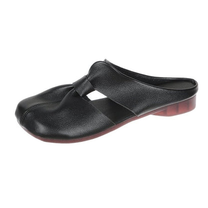aakip™-🎊 Hot Sale👣Cut Out Design Flat Mules