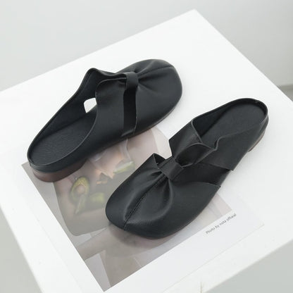 aakip™-🎊 Hot Sale👣Cut Out Design Flat Mules