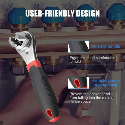 aakip™-Hot Sale 49% OFF - Adjustable Ratchet Wrench