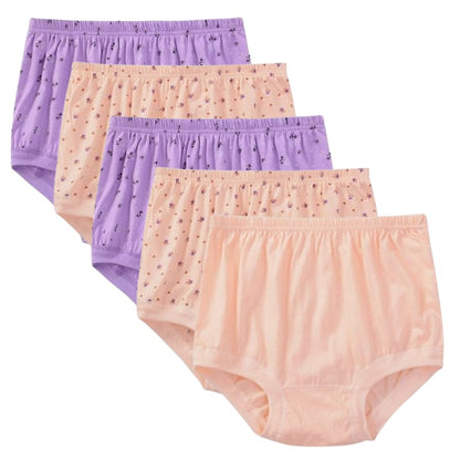 aakip™-High-Waist Ladies Cotton Panties Plus Sizes💥5pcs Only $24.98 Today🔥