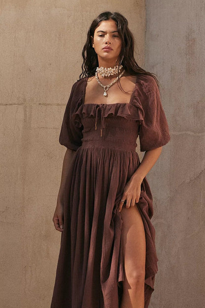 aakip™-Sunset Oasis Dress