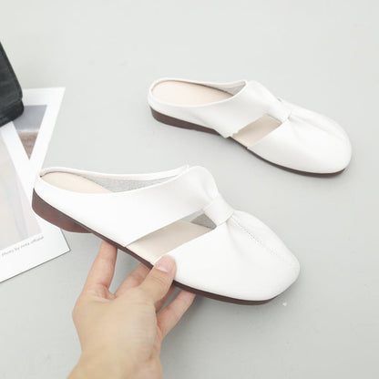 aakip™-🎊 Hot Sale👣Cut Out Design Flat Mules