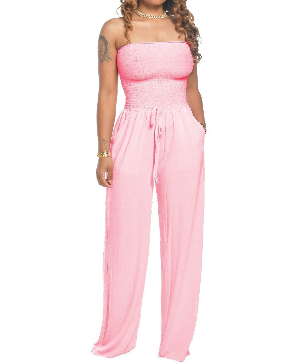 aakip™-(🎁2024 New Year Hot Sale🎁)❤️Newest Strapless Waist Jumpsuit❤️