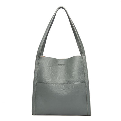 aakip™-⏰ Promotion 49% OFF⏰Solid color genuine leather shoulder bag