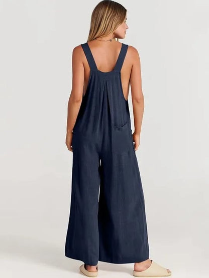 aakip™-Plus Size Wide Leg Overalls Jumpsuit (Buy 2 Free Shipping)