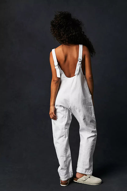 aakip™- 50% OFF🔥Denim Jumpsuit With Pockets