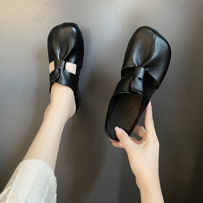 aakip™-🎊 Hot Sale👣Cut Out Design Flat Mules