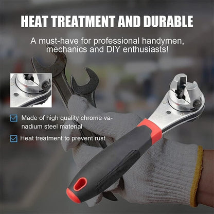 aakip™-Hot Sale 49% OFF - Adjustable Ratchet Wrench
