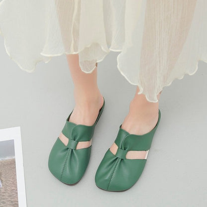 aakip™-🎊 Hot Sale👣Cut Out Design Flat Mules