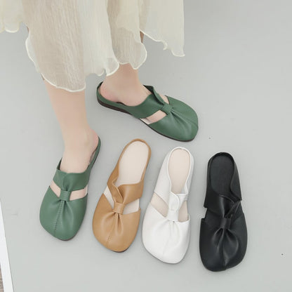 aakip™-🎊 Hot Sale👣Cut Out Design Flat Mules