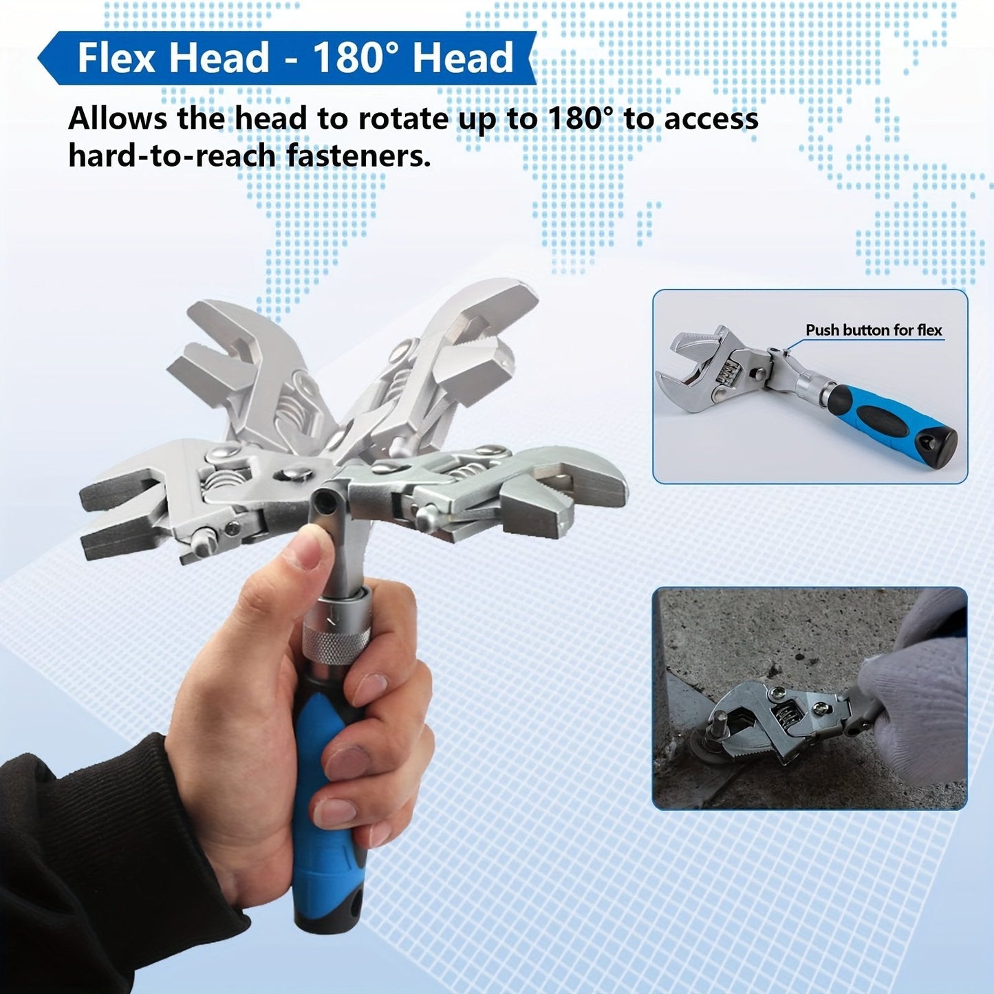 aakip™-🔥HOT SALE 49% OFF -Multifunctional Retractable Wrench
